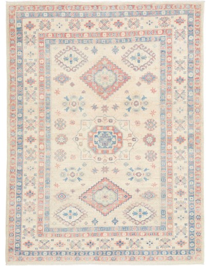 Tappeto Kazak Afghanistan bianco 149x197