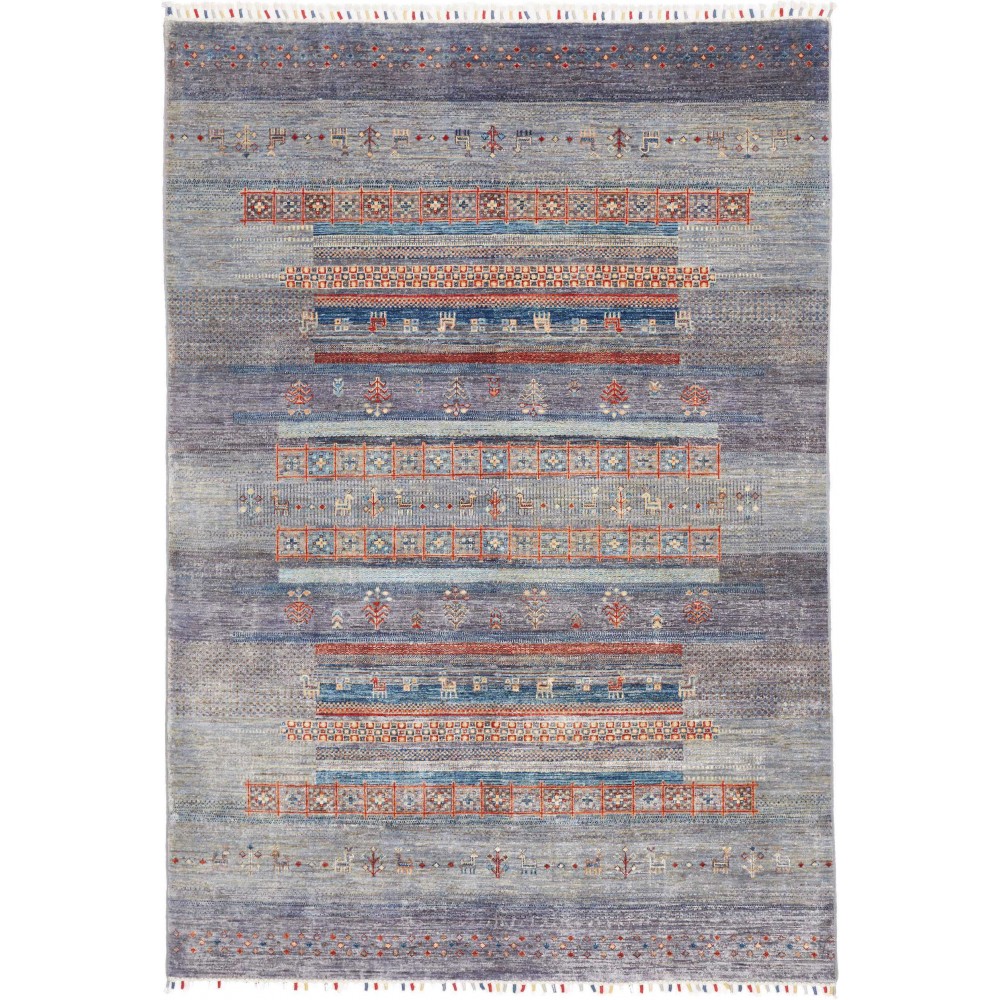 Tappeto Siva Pakistan grigio 168x244