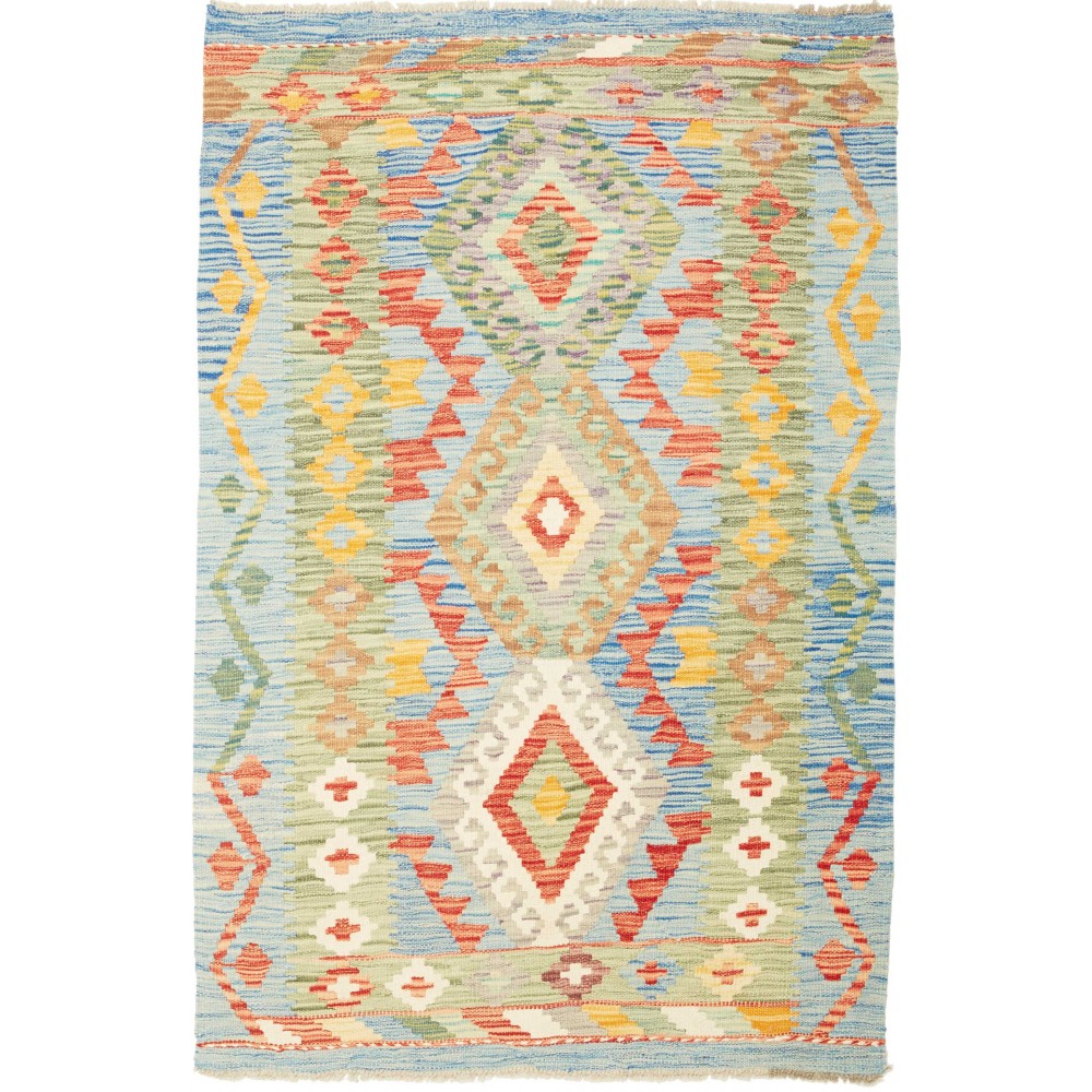 Tappeto Kilim Afghanistan beige 97x145 Tappeto Kilim Afghanistan beige 97x145
