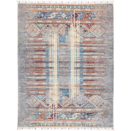 Tappeto Siva Pakistan beige azzurro 148x193