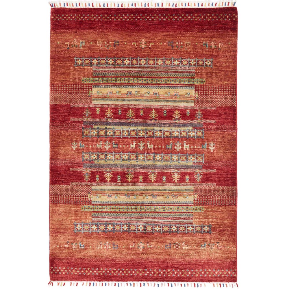 Tappeto Siva Pakistan marrone 125x183
