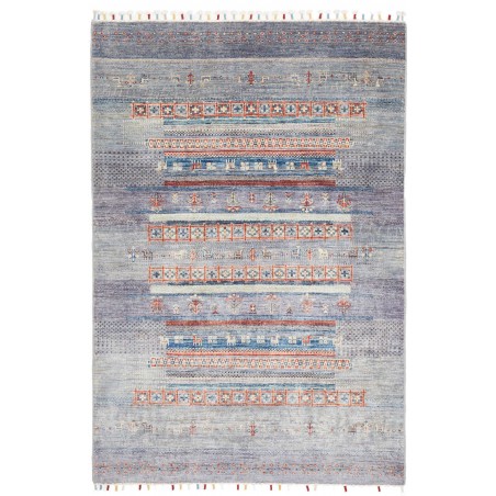 Tappeto Siva Pakistan azzurro 123x181