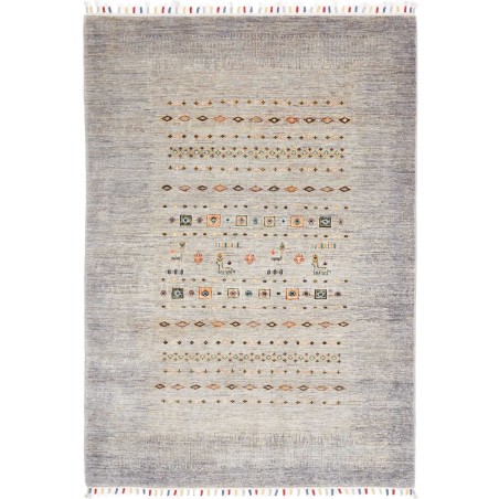Tappeto Siva Pakistan beige grigio 125x176