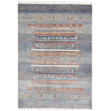 Tappeto Siva Pakistan azzurro 124x173