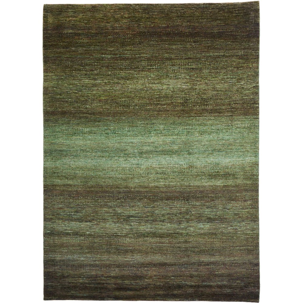 Tappeto Royal Gabbeh Pakistan verde bianco 180x249