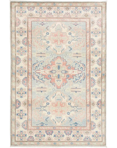 Tappeto Kazak Afghanistan bianco 119x180