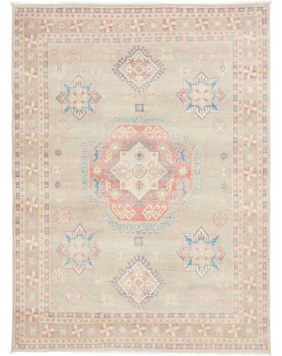 Tappeto Kazak Afghanistan bianco 174x232