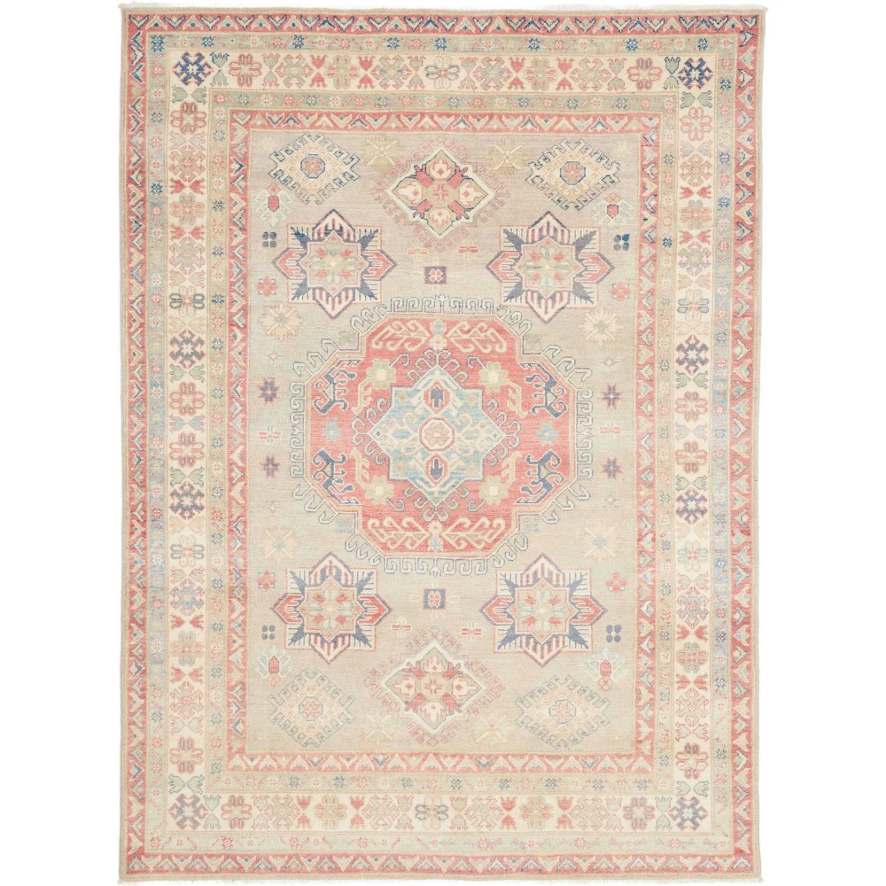 Tappeto Kazak Afghanistan beige giallo 175x237