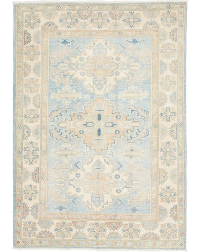 Tappeto Kazak Afghanistan bianco 122x175
