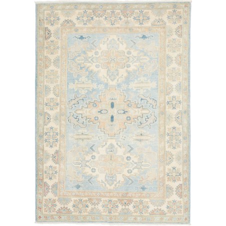 Tappeto Kazak Afghanistan bianco 122x175