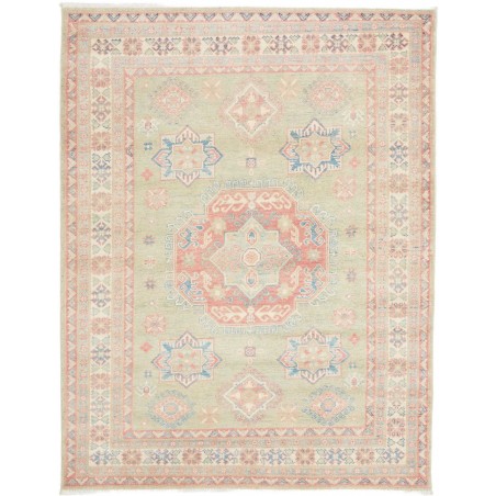 Tappeto Kazak Afghanistan bianco beige 155x196