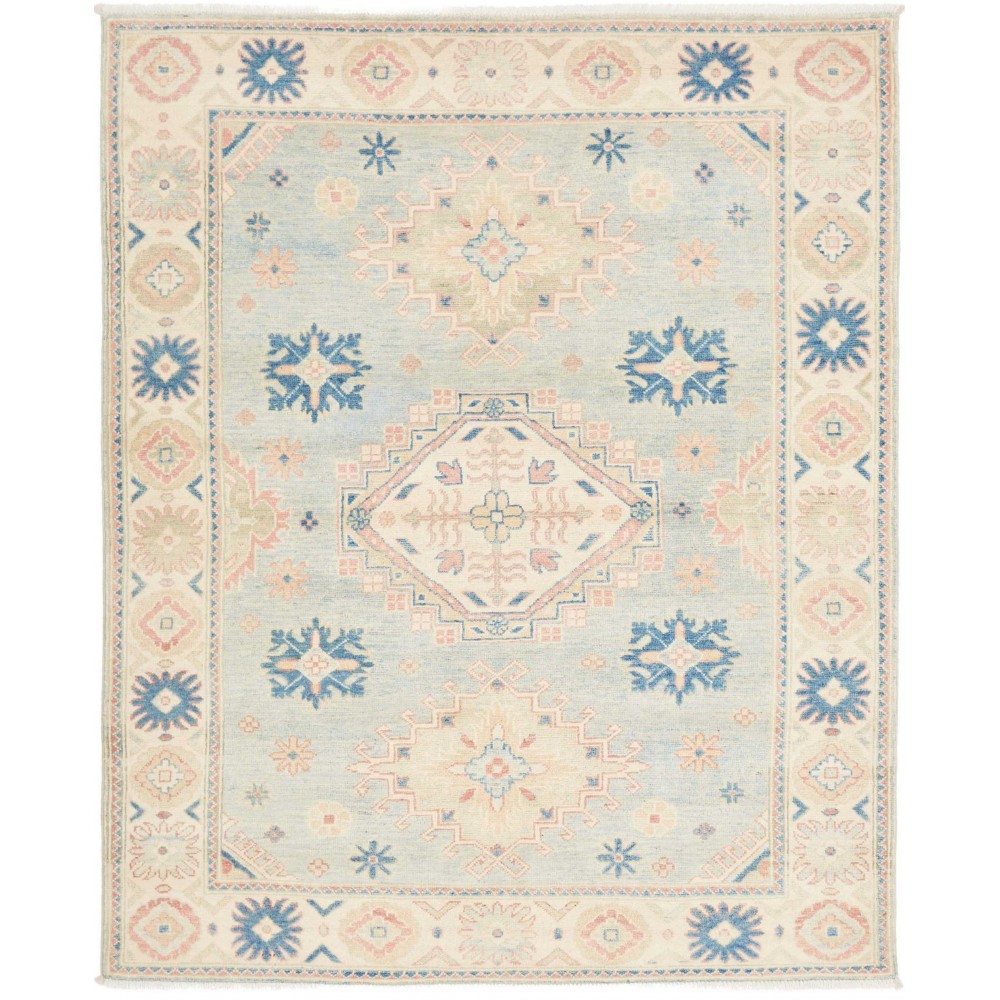 Tappeto Kazak Afghanistan bianco 151x185