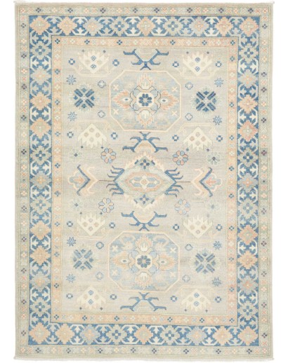 Tappeto Kazak Afghanistan bianco 149x204