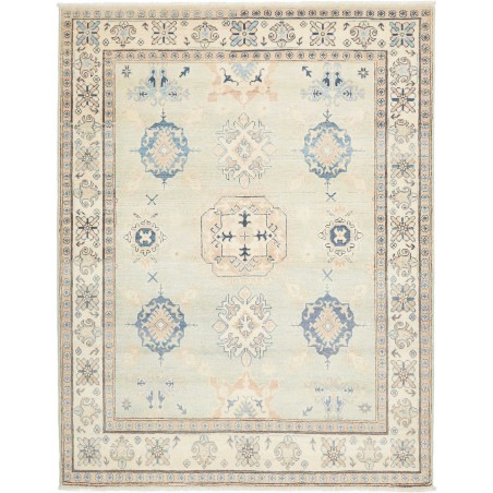 Tappeto Kazak Afghanistan bianco 155x200