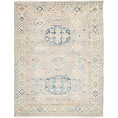 Tappeto Kazak Afghanistan bianco 156x201