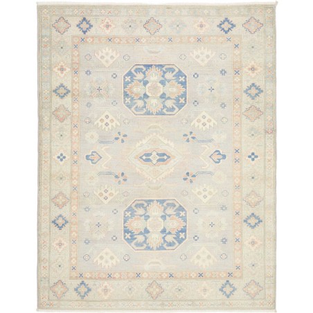 Tappeto Kazak Afghanistan bianco 154x197