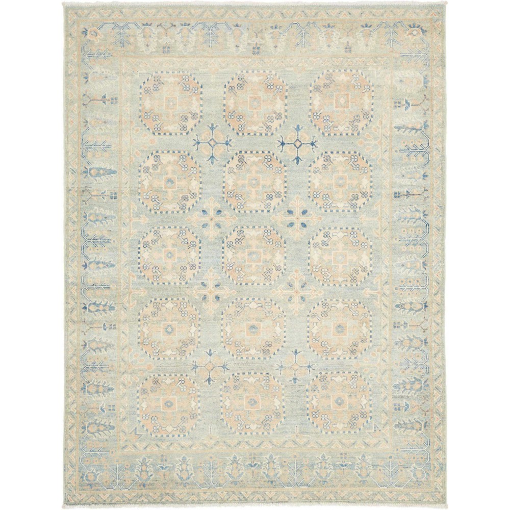 Tappeto Kazak Afghanistan bianco beige 152x199