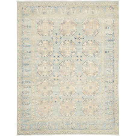 Tappeto Kazak Afghanistan bianco beige 152x199