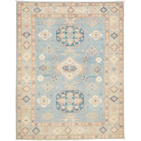 Tappeto Kazak Afghanistan beige grigio 155x198