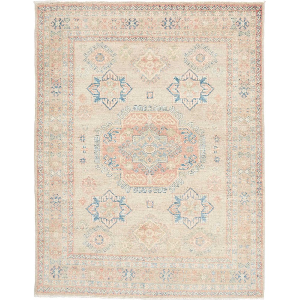 Tappeto Kazak Afghanistan bianco 152x197