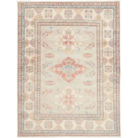 Tappeto Kazak Afghanistan bianco 154x201