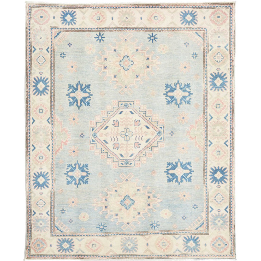 Tappeto Kazak Afghanistan bianco 150x185