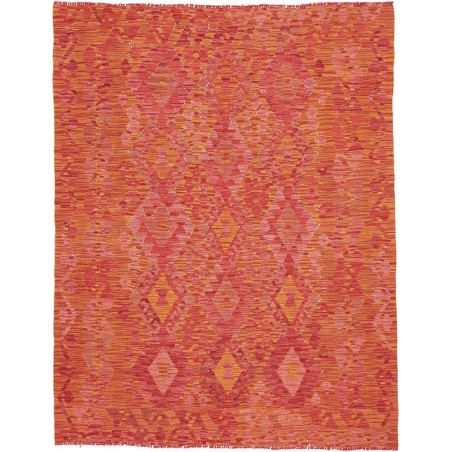 Tappeto Kilim Afghanistan rosso 152x196