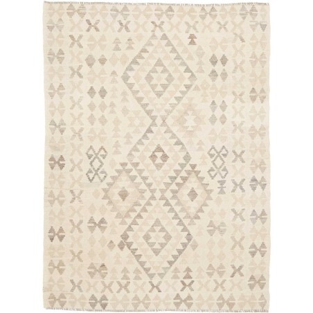 Tappeto Kilim Afghanistan bianco 143x189