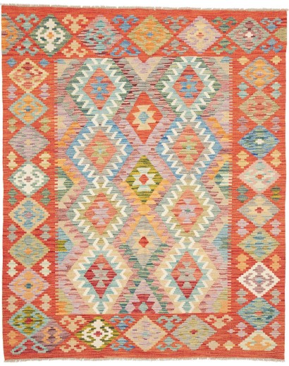 Tappeto Kilim Afghanistan marrone 156x193