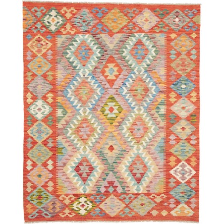 Tappeto Kilim Afghanistan marrone 156x193