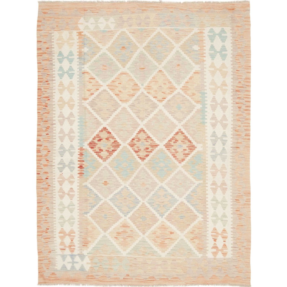 Tappeto Kilim Afghanistan giallo 154x200