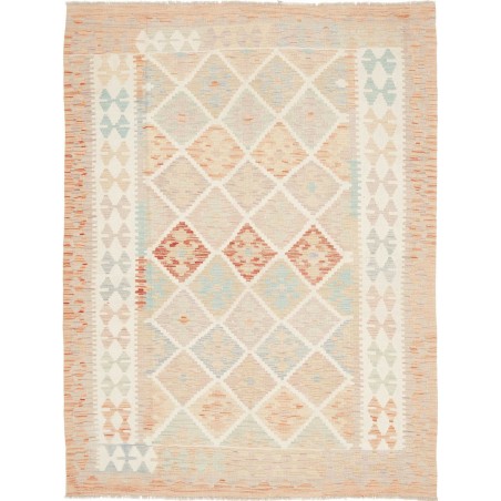 Tappeto Kilim Afghanistan giallo 154x200