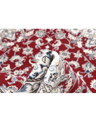 Tappeto Nain Kashmar Persia bianco marrone 167x240