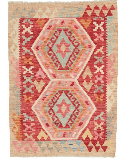 Tappeto Kilim Afghanistan marrone 80x112