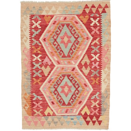 Tappeto Kilim Afghanistan marrone 80x112