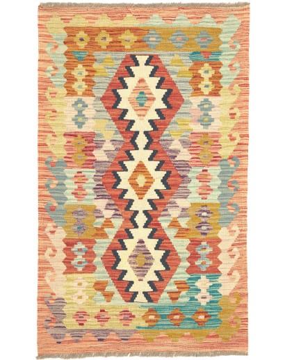 Tappeto Kilim Afghanistan marrone 75x125