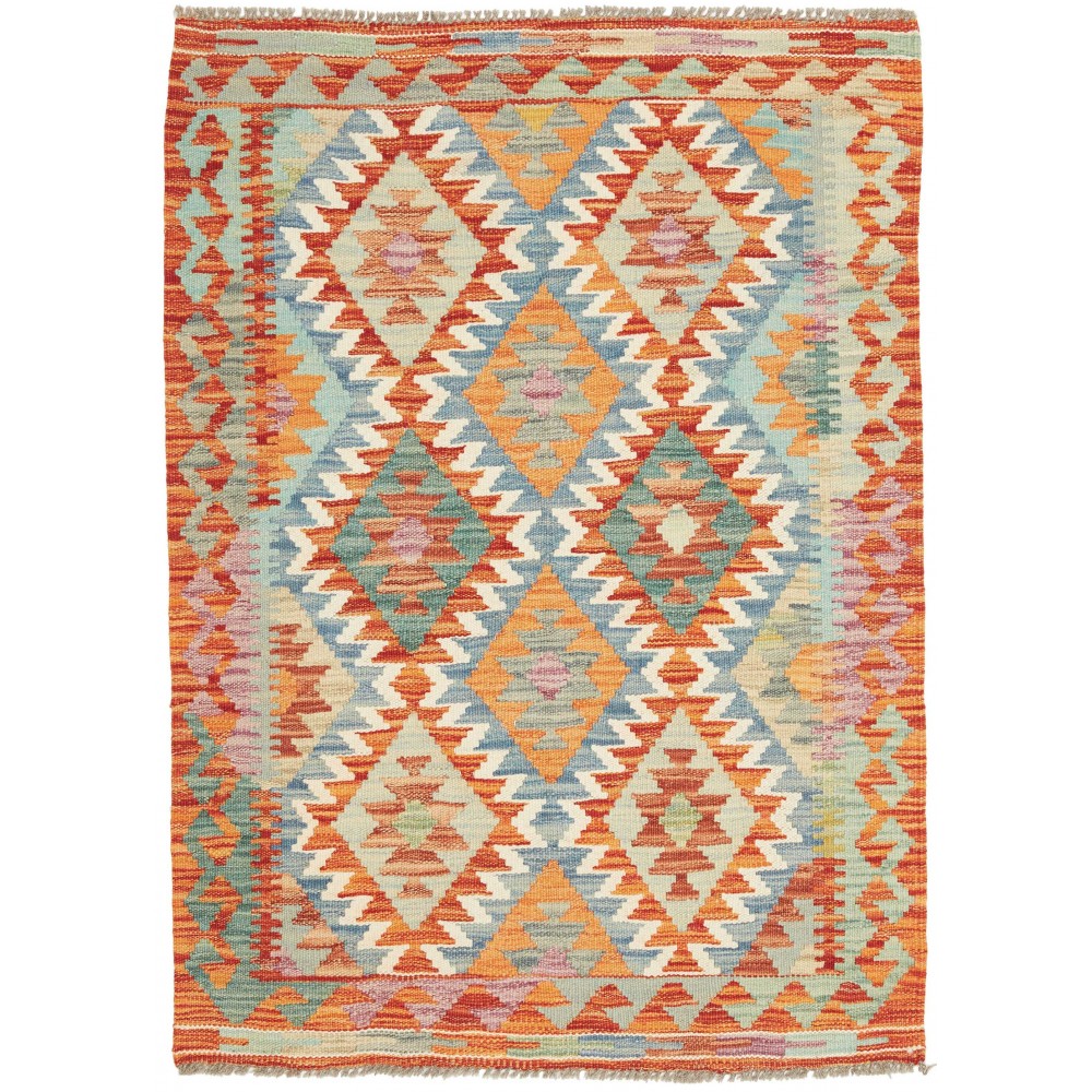 Tappeto Kilim Afghanistan marrone 85x119