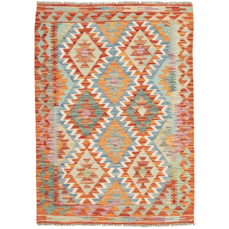 Tappeto Kilim Afghanistan marrone 85x119