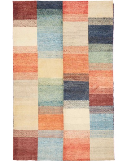 Tappeto beige arancione 118x185