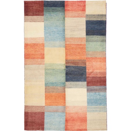 Tappeto beige arancione 118x185