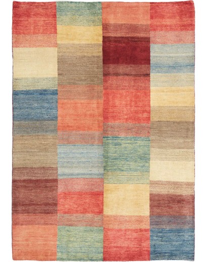 Tappeto marrone azzurro 127x179
