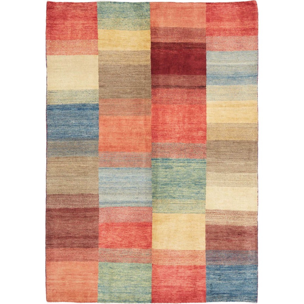 Tappeto marrone azzurro 127x179