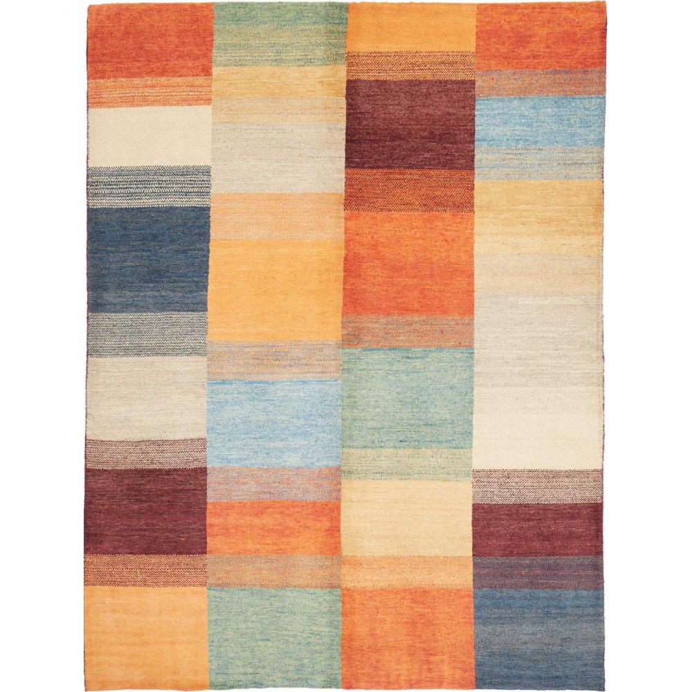 Tappeto marrone rosso 147x196