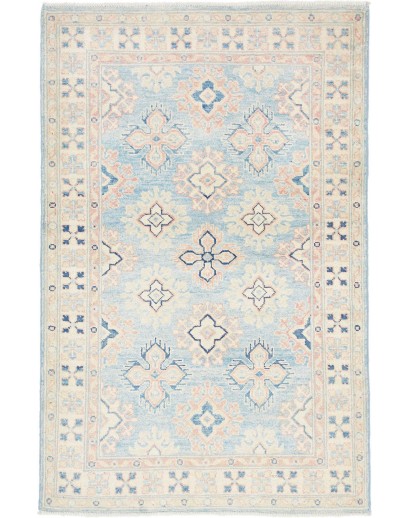 Tappeto Kazak Afghanistan bianco 97x148