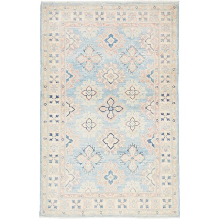 Tappeto Kazak Afghanistan bianco 97x148