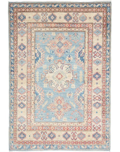Tappeto Kazak Afghanistan beige verde 101x149