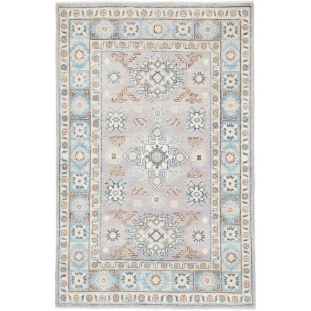 Tappeto Kazak Afghanistan bianco 101x153