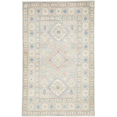 Tappeto Kazak Afghanistan bianco 99x155