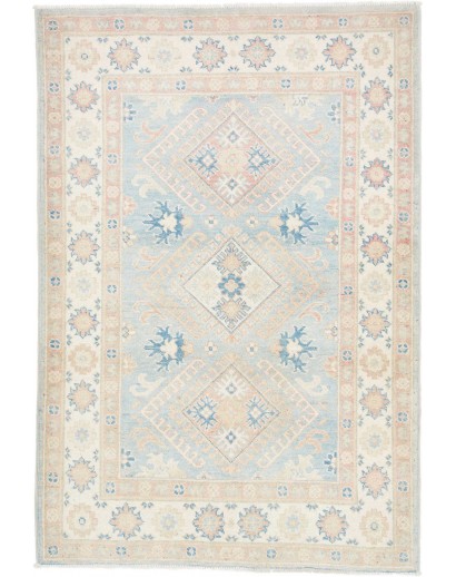 Tappeto Kazak Afghanistan bianco 102x148