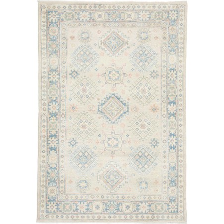 Tappeto Kazak Afghanistan bianco 121x178